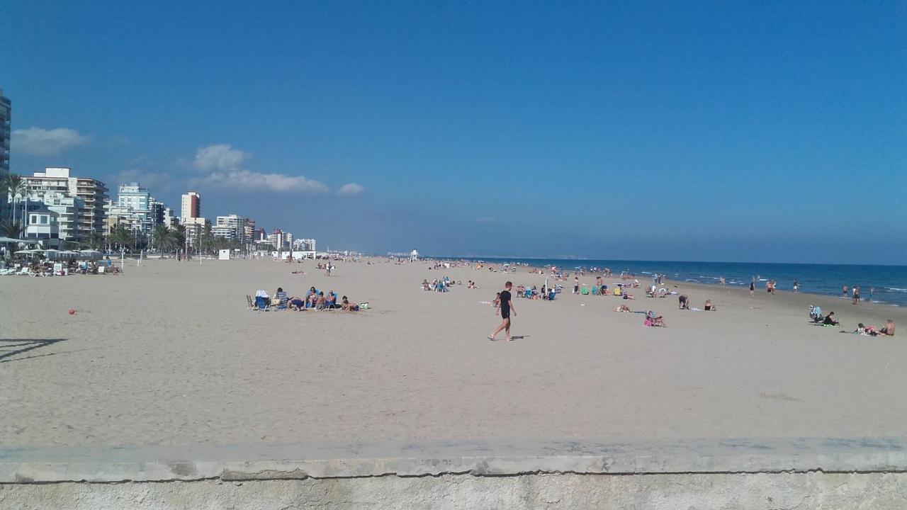 205 I Posada Del Mar I Encantador Hostel En La Playa De Gandia Kültér fotó